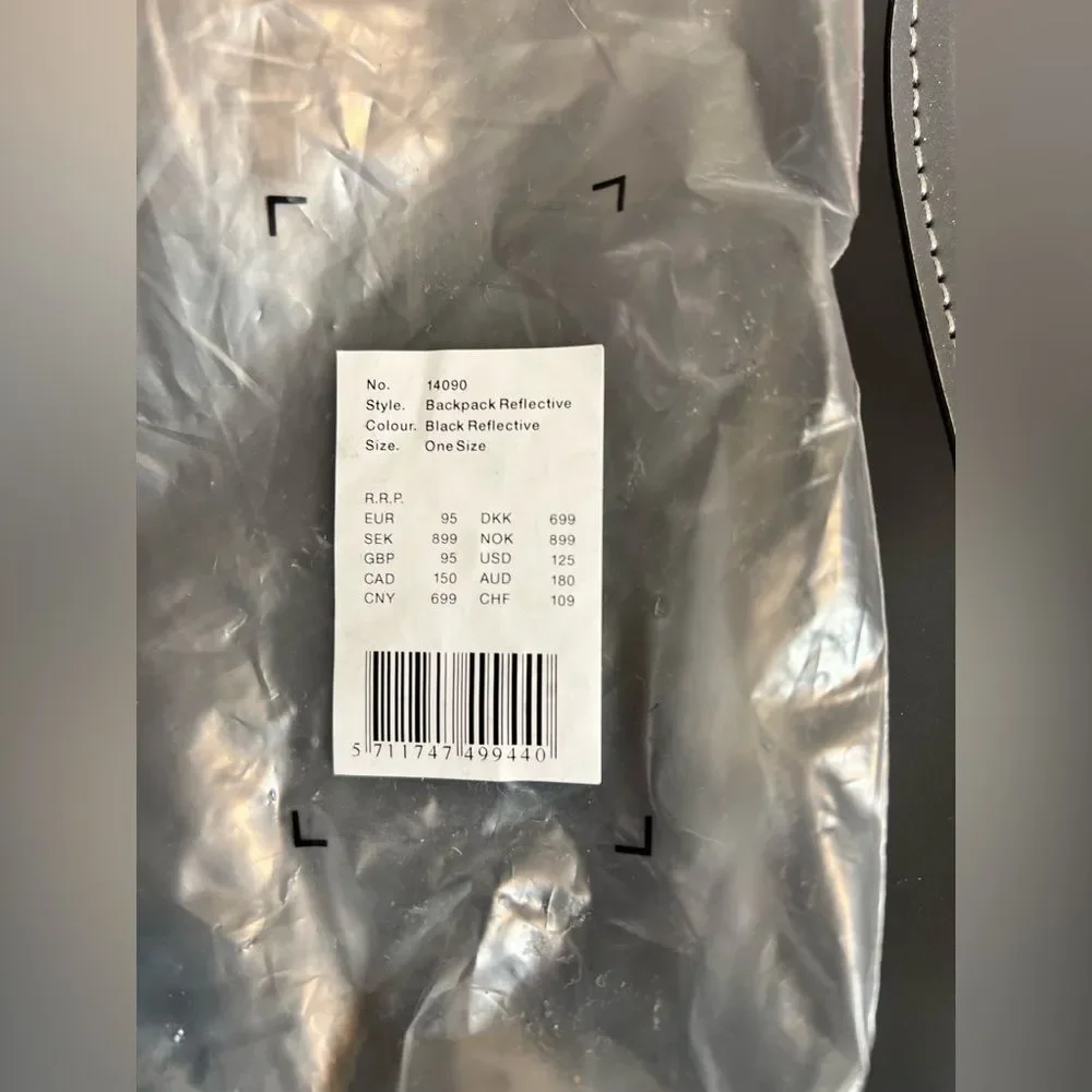 RAINS NWT Backpack Reflective: exclusive-if you know you know. Amazing backpack